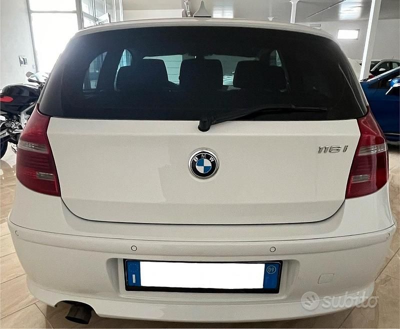 Usata BMW 116 2009 Bianco Utilitaria