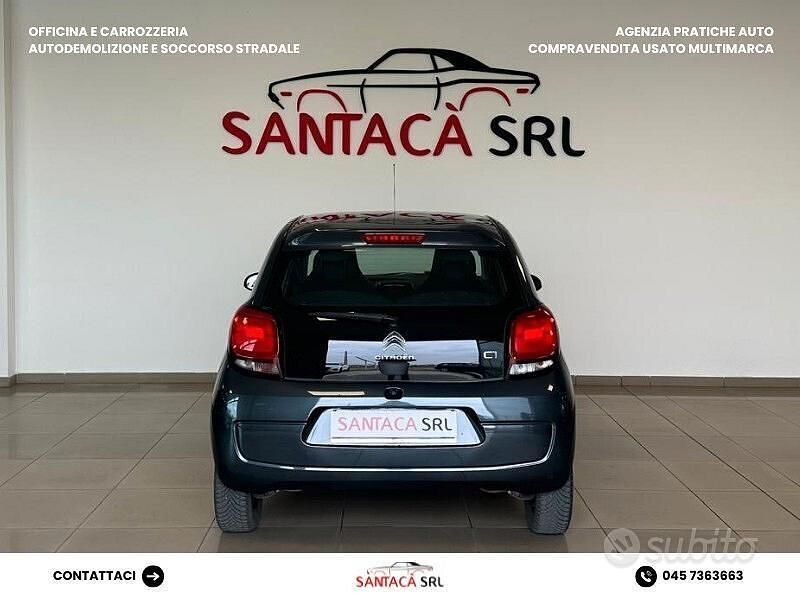 Usata Citroën C1 72 CV (52 kW) 2018 Grigio Utilitaria