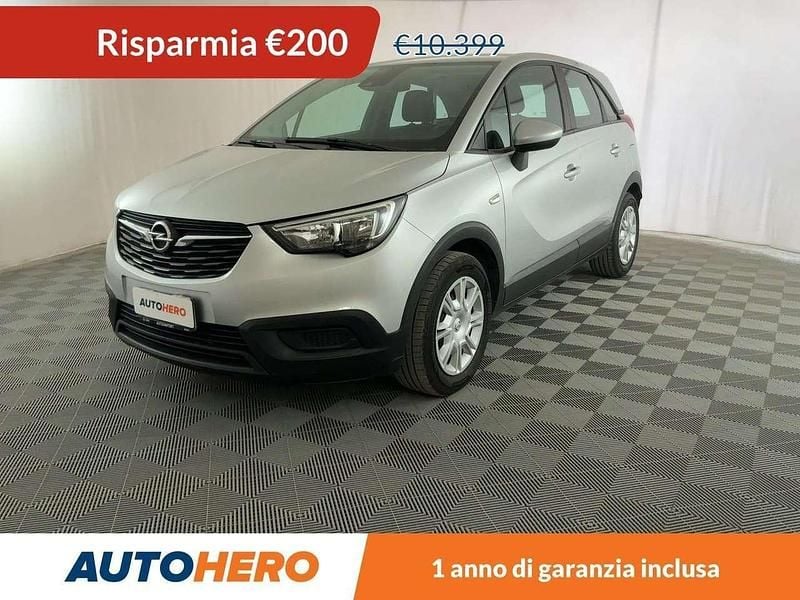 Argento Usata 2017 Opel Crossland X SUV | 10.399 € (Buon prezzo) - Immagine 1/3