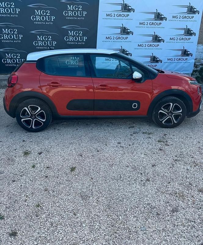 Usata Citroën C3 Feel 82 CV (60 kW) 2018 Rosso Utilitaria