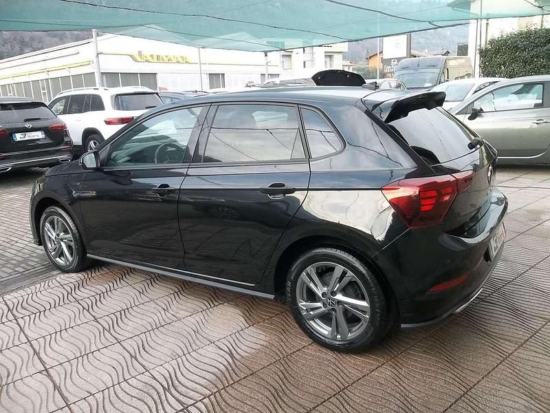 Usata VW Polo R-line 95 CV (69 kW) 2022 Nero Berlina