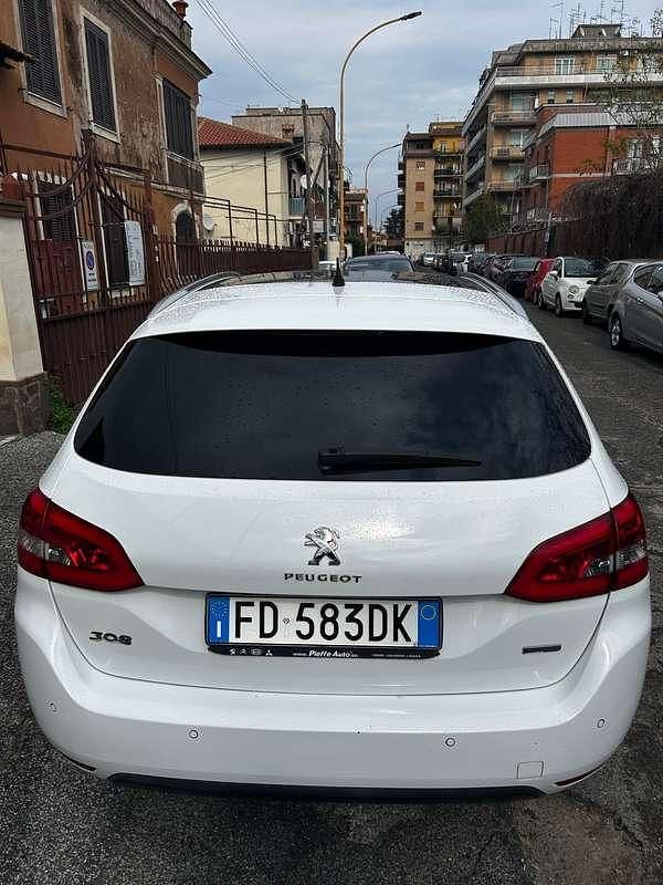 Usata Peugeot 308 Allure 120 CV (88 kW) 2016 Bianco Station wagon