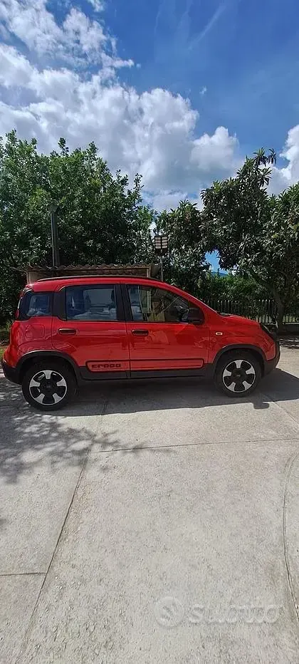 Usata Fiat Panda Cross Cross 69 CV (50 kW) 2019 Rosso Utilitaria