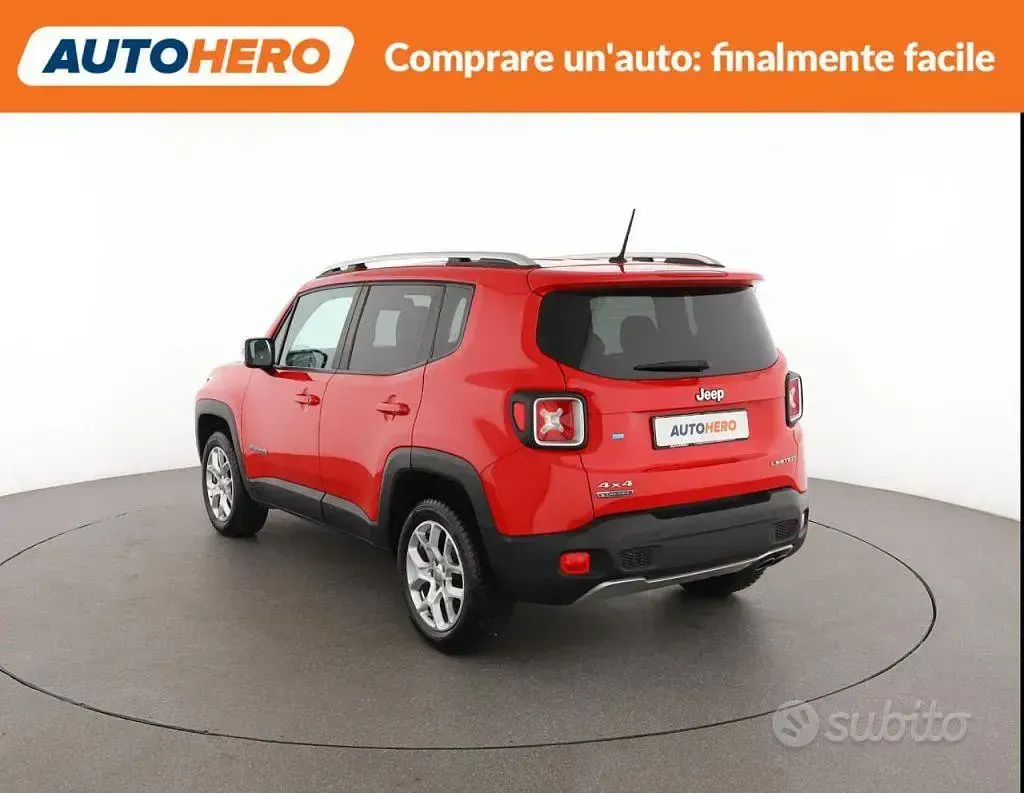 Usata Jeep Renegade 140 CV (102 kW) 2016 Rosso SUV