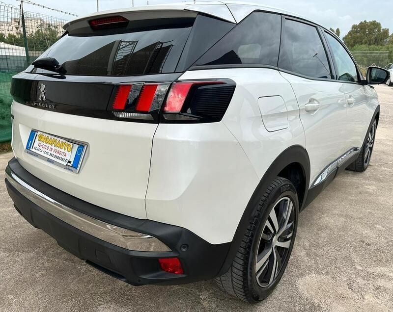 Usata Peugeot 3008 131 CV (96 kW) 2019 Bianco SUV