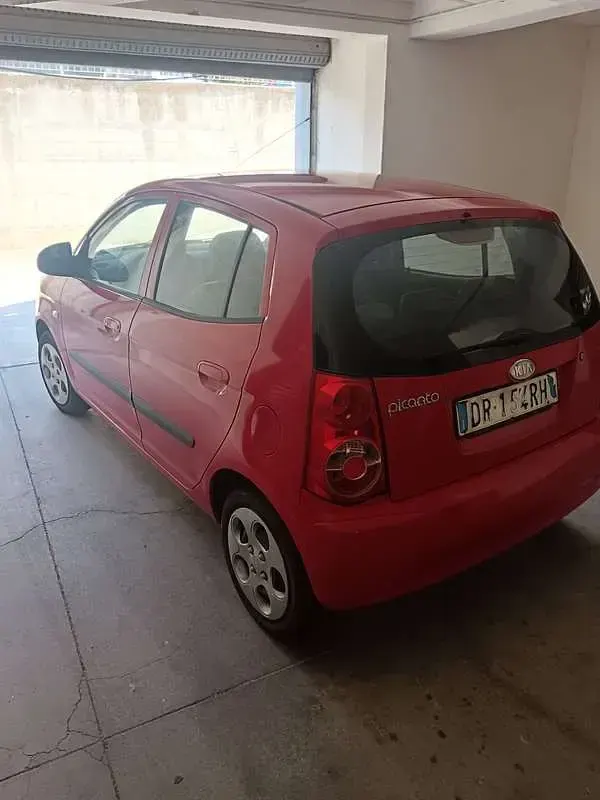 Usata Kia Picanto 60 CV (44 kW) 2008 Rosso Utilitaria