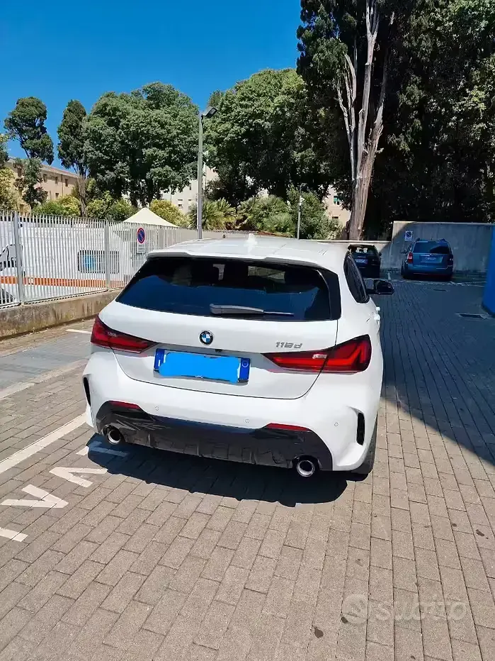 Usata BMW 118 M Sport 150 CV (110 kW) 2024 Bianco Utilitaria