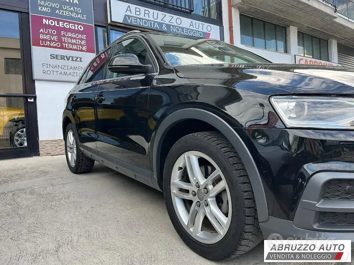 Usata Audi Q3 Design 151 CV (111 kW) 2015 Nero SUV