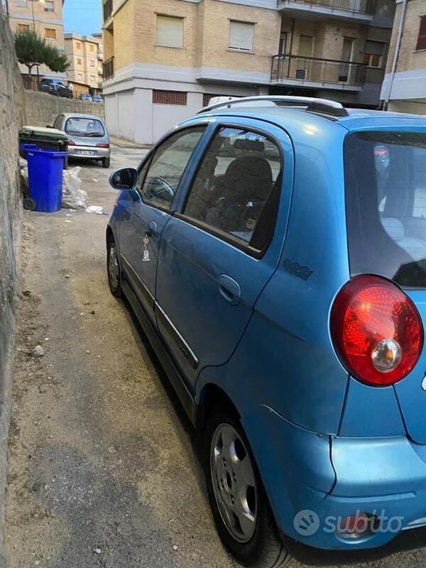 Usata Chevrolet Matiz 2007 Blu Utilitaria