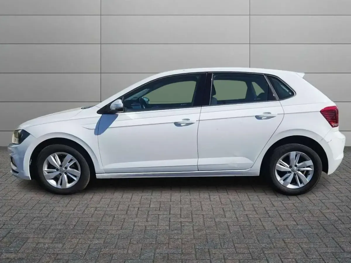 Usata VW Polo Comfortline 95 CV (69 kW) 2018 Bianco Utilitaria