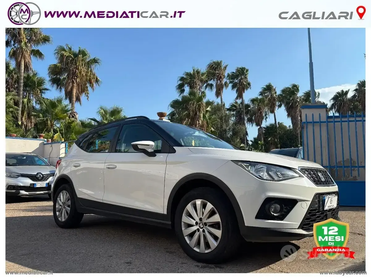 Usata Seat Arona Style 95 CV (69 kW) 2020 Bianco SUV