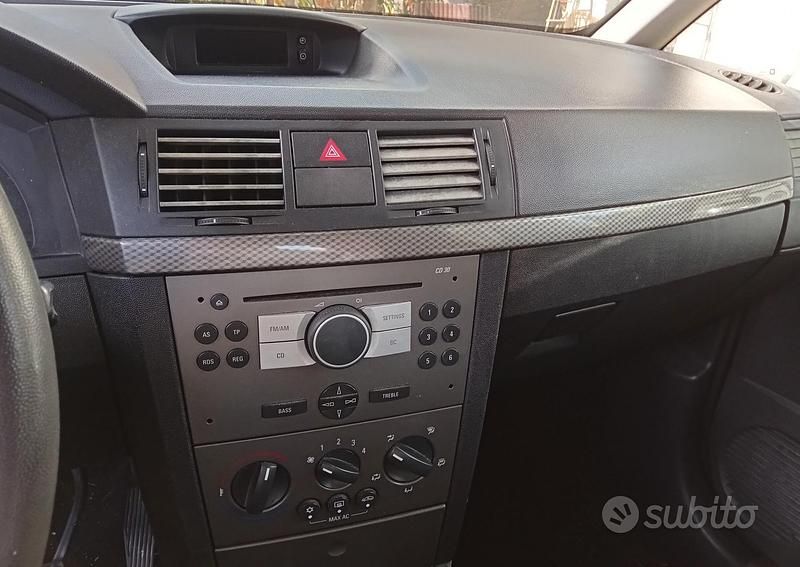 Usata Opel Meriva 2007 Nero Monovolume