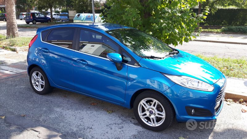 Usata Ford Fiesta 2014 Blu Utilitaria