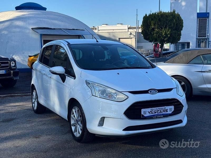 Usata Ford B-MAX Titanium 101 CV (74 kW) 2015 Bianco Monovolume