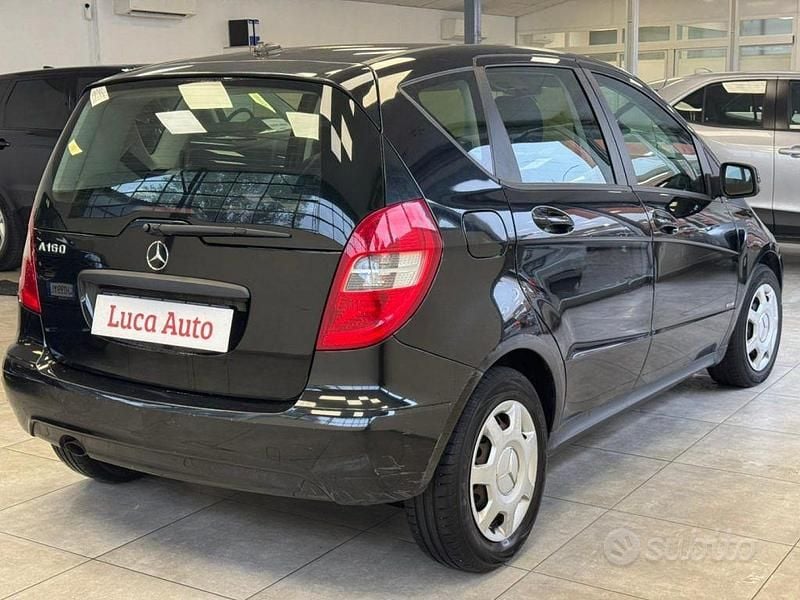 Usata Mercedes A160 95 CV (69 kW) 2010 Nero Utilitaria