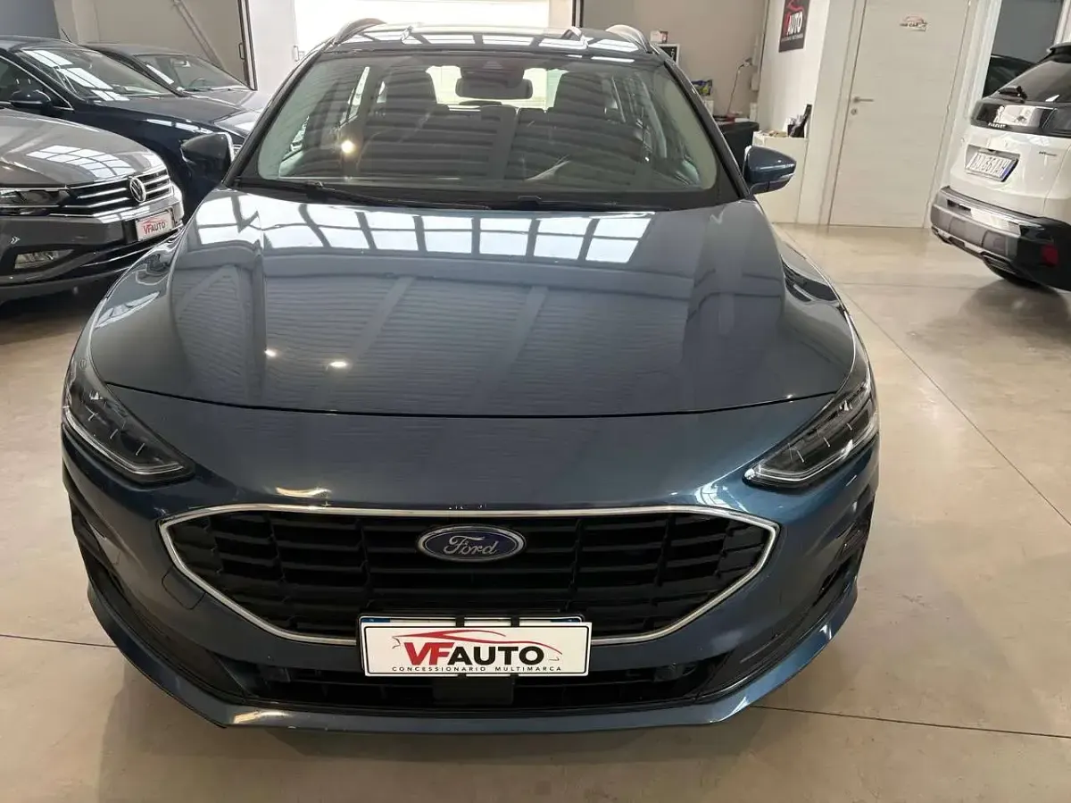 Usata Ford Focus Business Edition 120 CV (88 kW) 2022 Blu/azzurro Station wagon