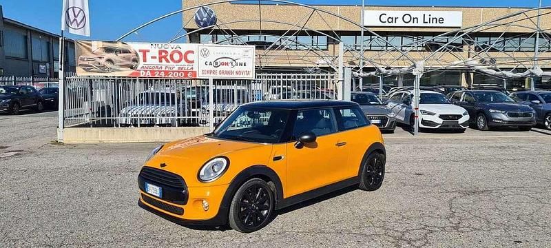 Usata Mini Cooper 136 CV (100 kW) 2014 Arancione Utilitaria