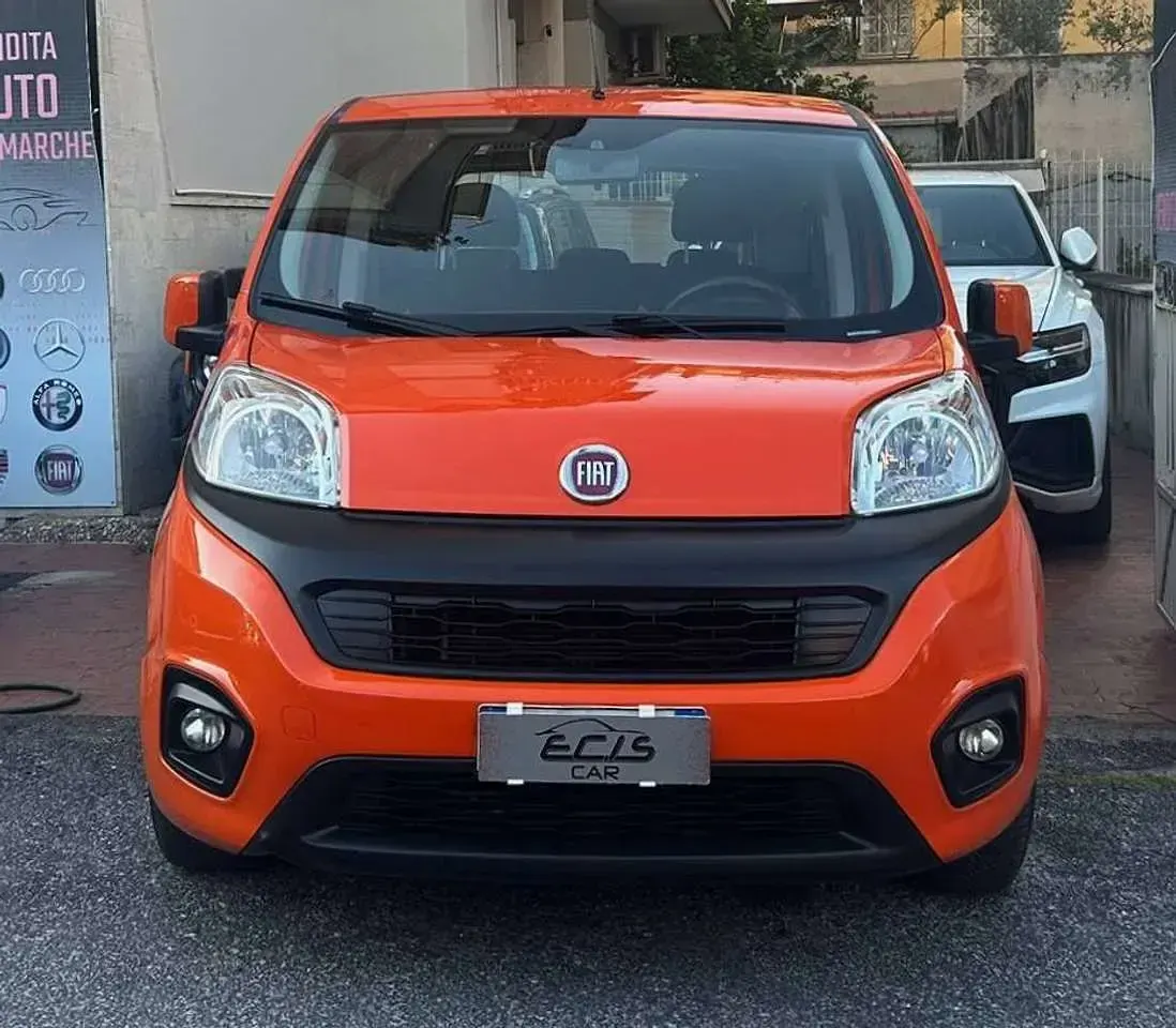 Usata Fiat Qubo Trekking 95 CV (69 kW) 2019 Arancione Monovolume