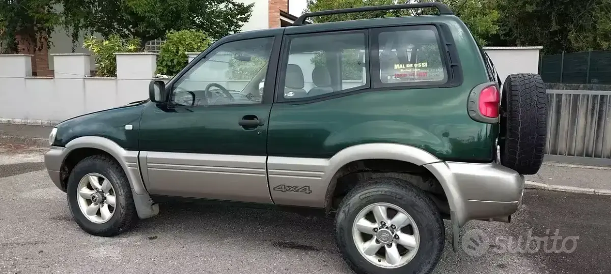 Usata Nissan Terrano 125 CV (91 kW) 2000 Verde SUV