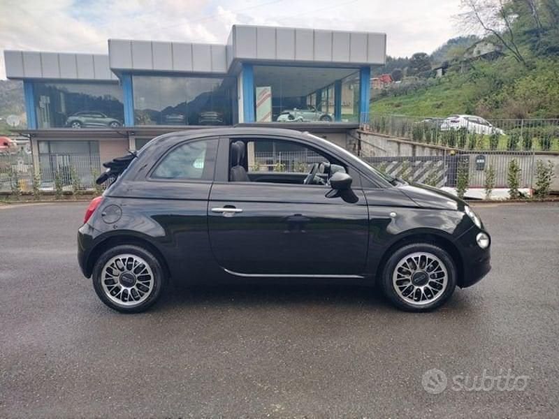 Usata Fiat 500C 70 CV (51 kW) 2024 Nero Cabrio