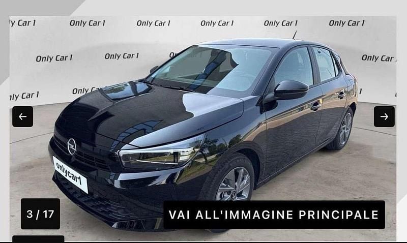 Nuova Opel Corsa Edition 101 CV (74 kW) 2025 Nero Berlina
