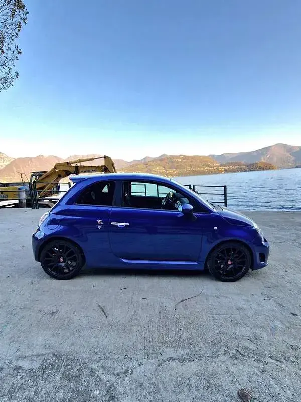 Usata Abarth 595 Turismo 165 CV (121 kW) 2016 Blu/azzurro Utilitaria