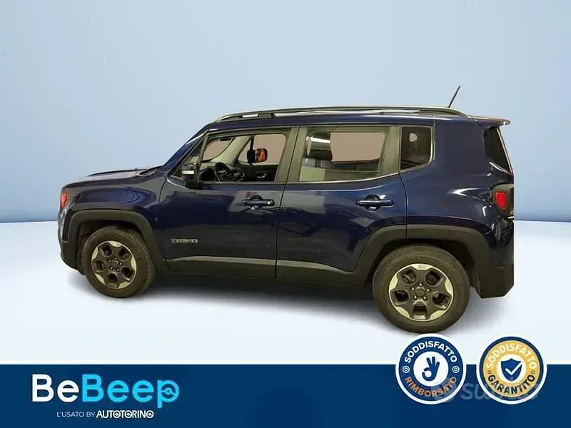 Usata Jeep Renegade Longitude 140 CV (102 kW) 2016 Blu metallizzato SUV