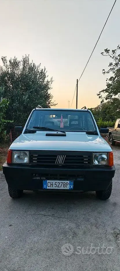 Usata Fiat Panda 4x4 54 CV (39 kW) 2003 Bianco Utilitaria