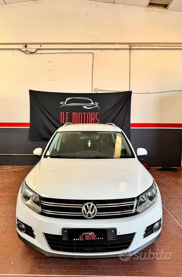 Usata VW Tiguan 110 CV (80 kW) 2015 Bianco SUV