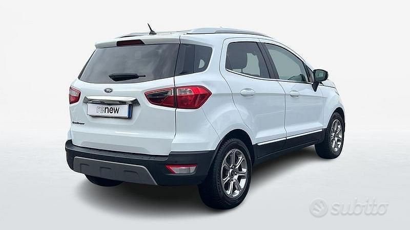 Usata Ford Ecosport Titanium S 100 CV (73 kW) 2019 Bianco SUV