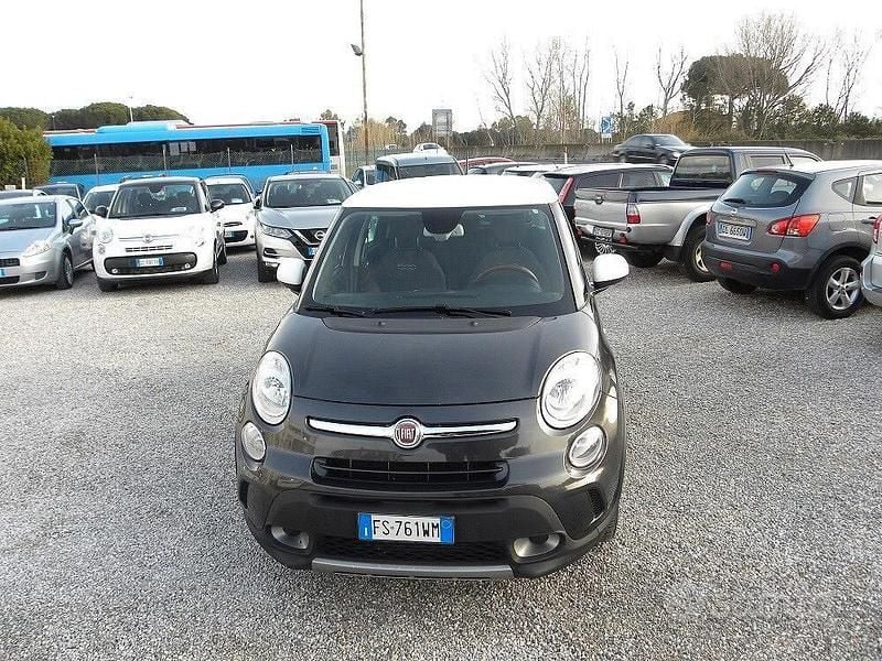 Usata Fiat 500L Trekking 95 CV (69 kW) 2017 Grigio Monovolume
