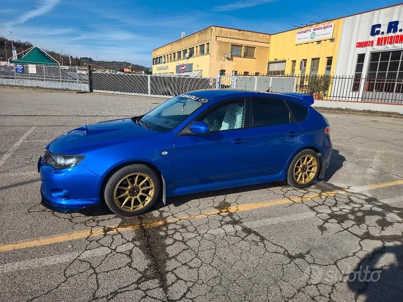 Usata Subaru Impreza 2009 Blu Berlina