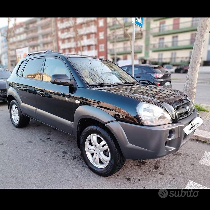 Usata Hyundai Tucson 141 CV (103 kW) 2007 Nero SUV