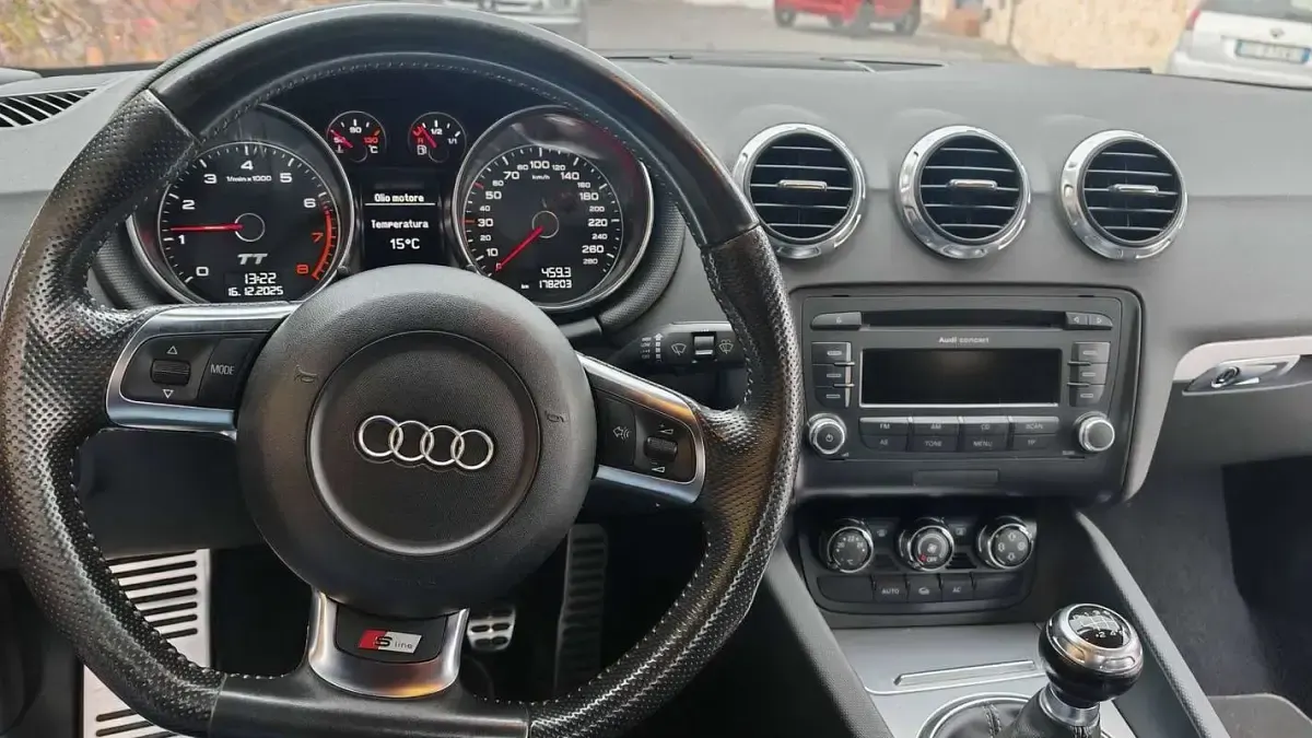 Usata Audi TT Advanced Plus 200 CV (147 kW) 2008 Bianco Coupé