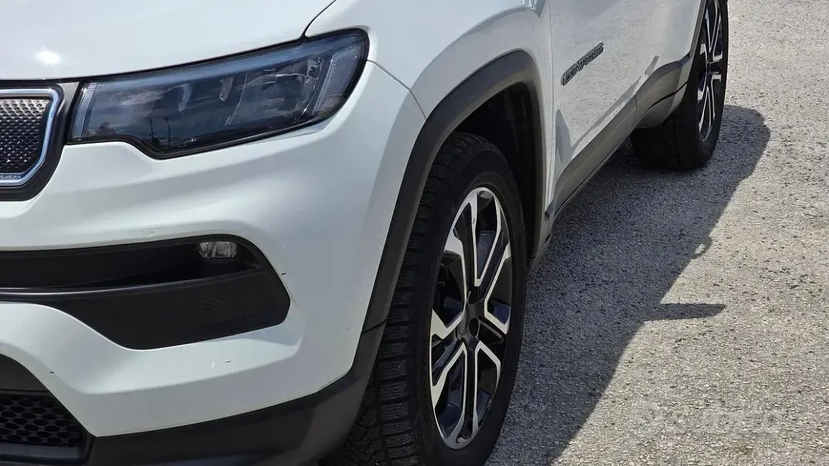 Usata Jeep Compass Limited 131 CV (96 kW) 2021 Bianco SUV