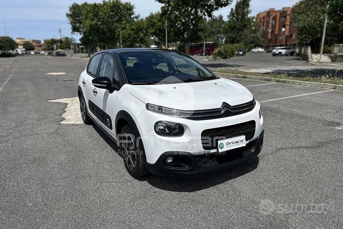 Usata Citroën C3 Shine 102 CV (75 kW) 2019 Bianco Utilitaria