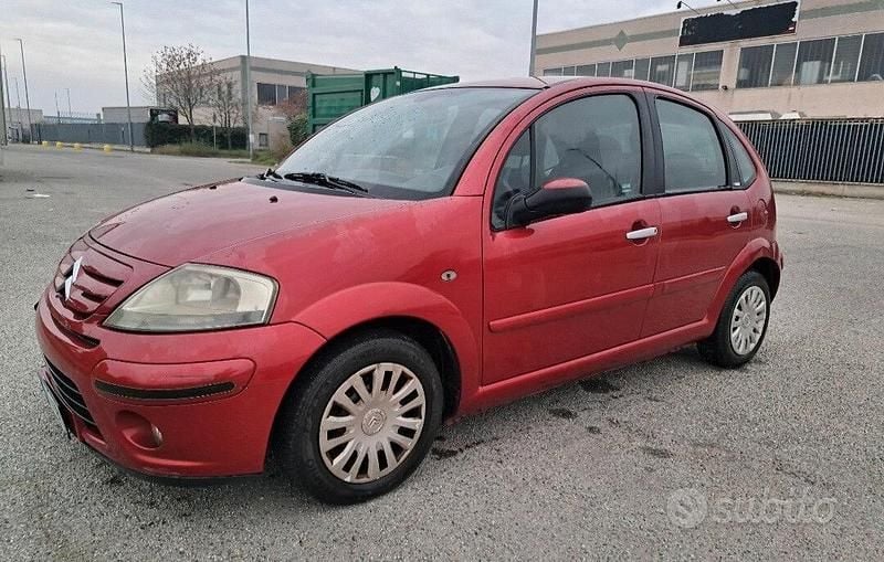 Usata Citroën C3 61 CV (44 kW) 2009 Rosso Berlina