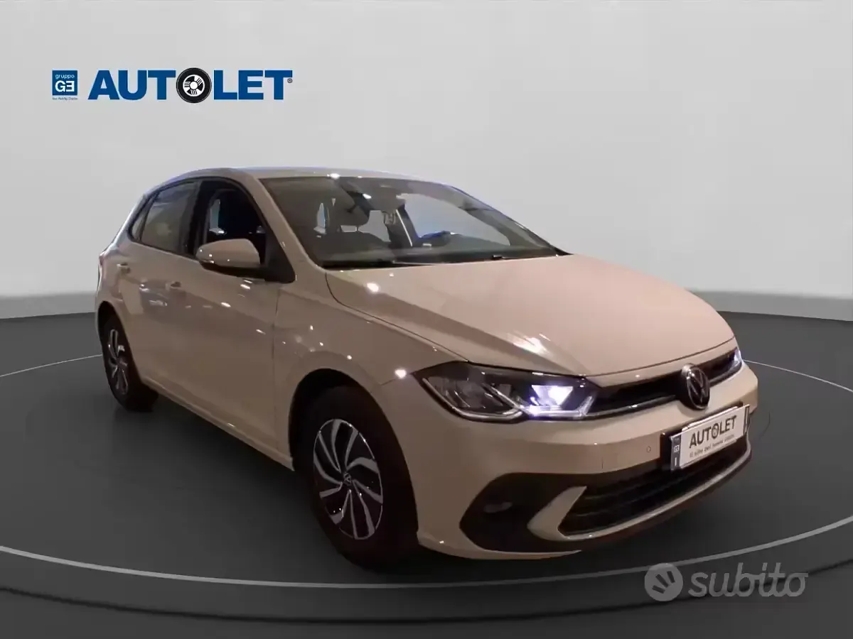 Occasion VW Polo Style 95 ch (69 kW) 2023 Beige Citadine