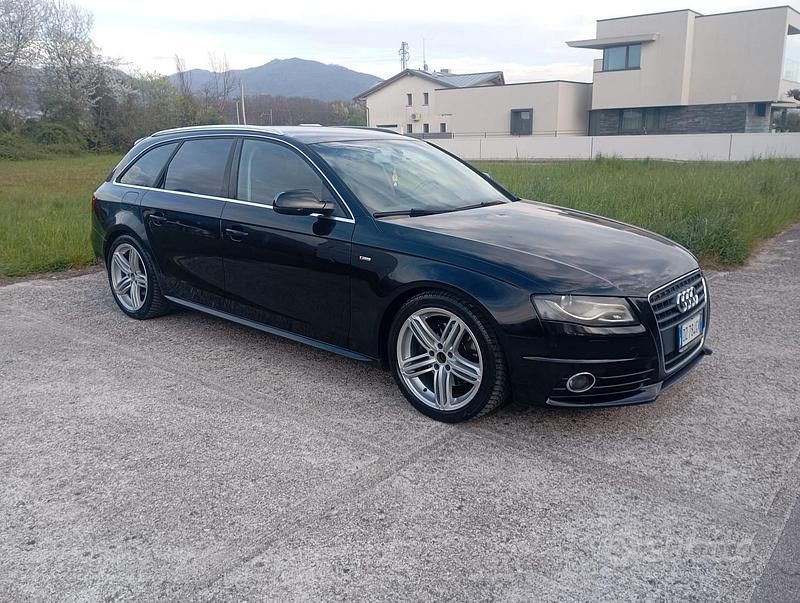 Usata Audi A4 S-Line 120 CV (88 kW) 2010 Nero Station wagon