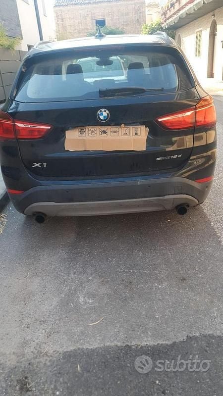 Usata BMW X1 150 CV (110 kW) 2018 Nero SUV