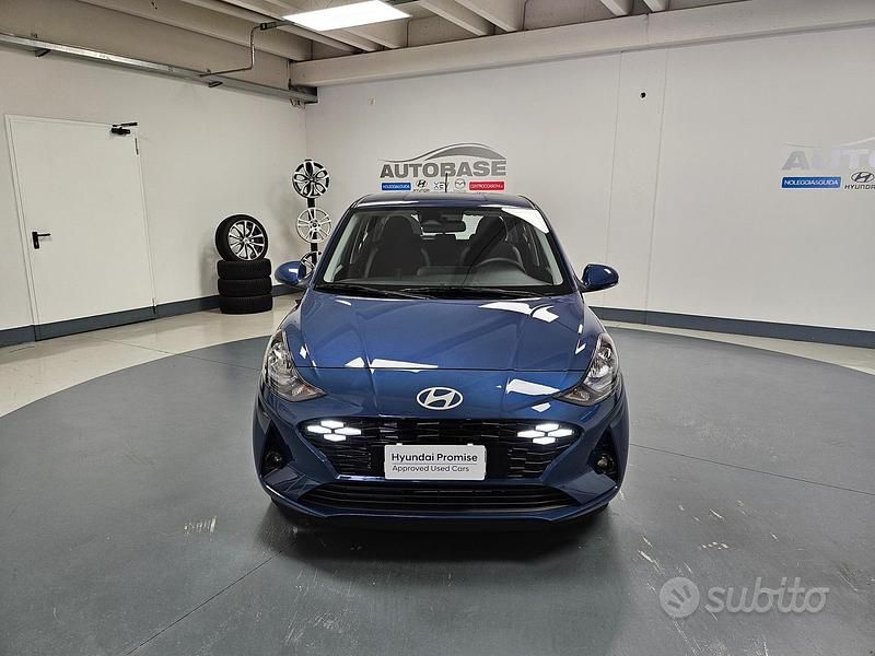 Nuova Hyundai i10 63 CV (46 kW) 2025 Blu Utilitaria