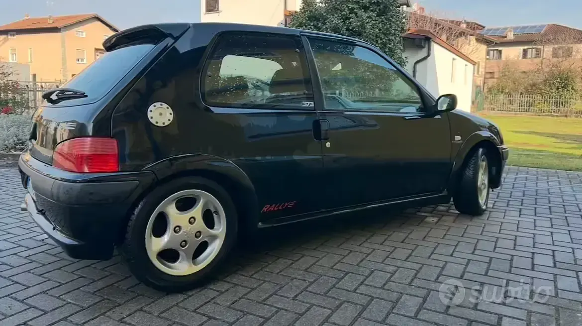 Gebraucht Peugeot 106 101 PS (74 kW) 2000 Schwarz Kleinwagen