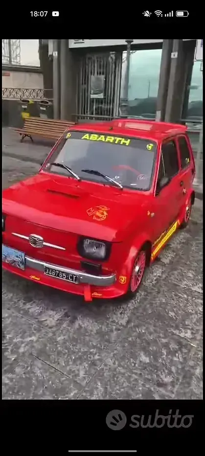 Usata Fiat 126 Abarth 23 CV (16 kW) 1984 Utilitaria