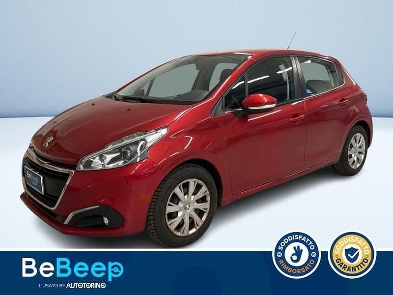 Usata Peugeot 208 Active 68 CV (50 kW) 2019 Rosso metallizzato Utilitaria