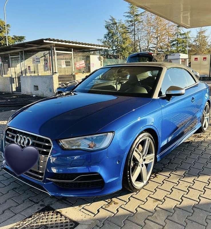 Usata Audi S3 Cabriolet Ambiente 300 CV (220 kW) 2015 Blu/azzurro Cabrio
