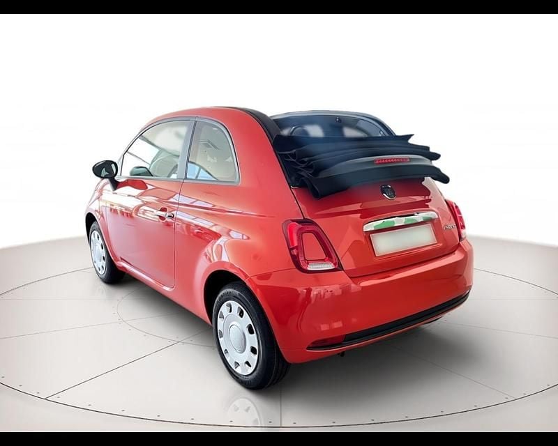 Usata Fiat 500C 70 CV (51 kW) 2024 Blu Cabrio