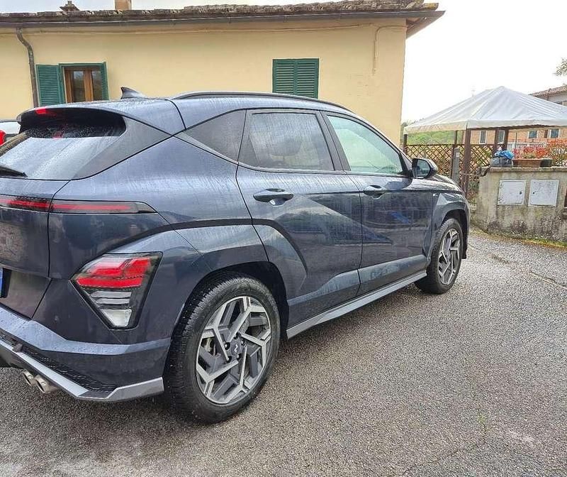 Usata Hyundai Kona N Line 120 CV (88 kW) 2023 Blu/azzurro SUV