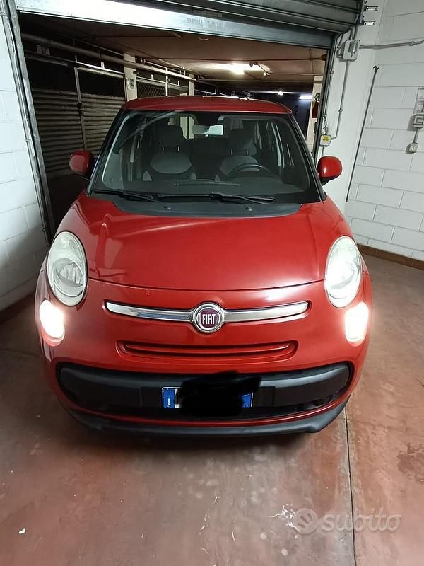 Usata Fiat 500L 95 CV (69 kW) 2015 Rosso Monovolume