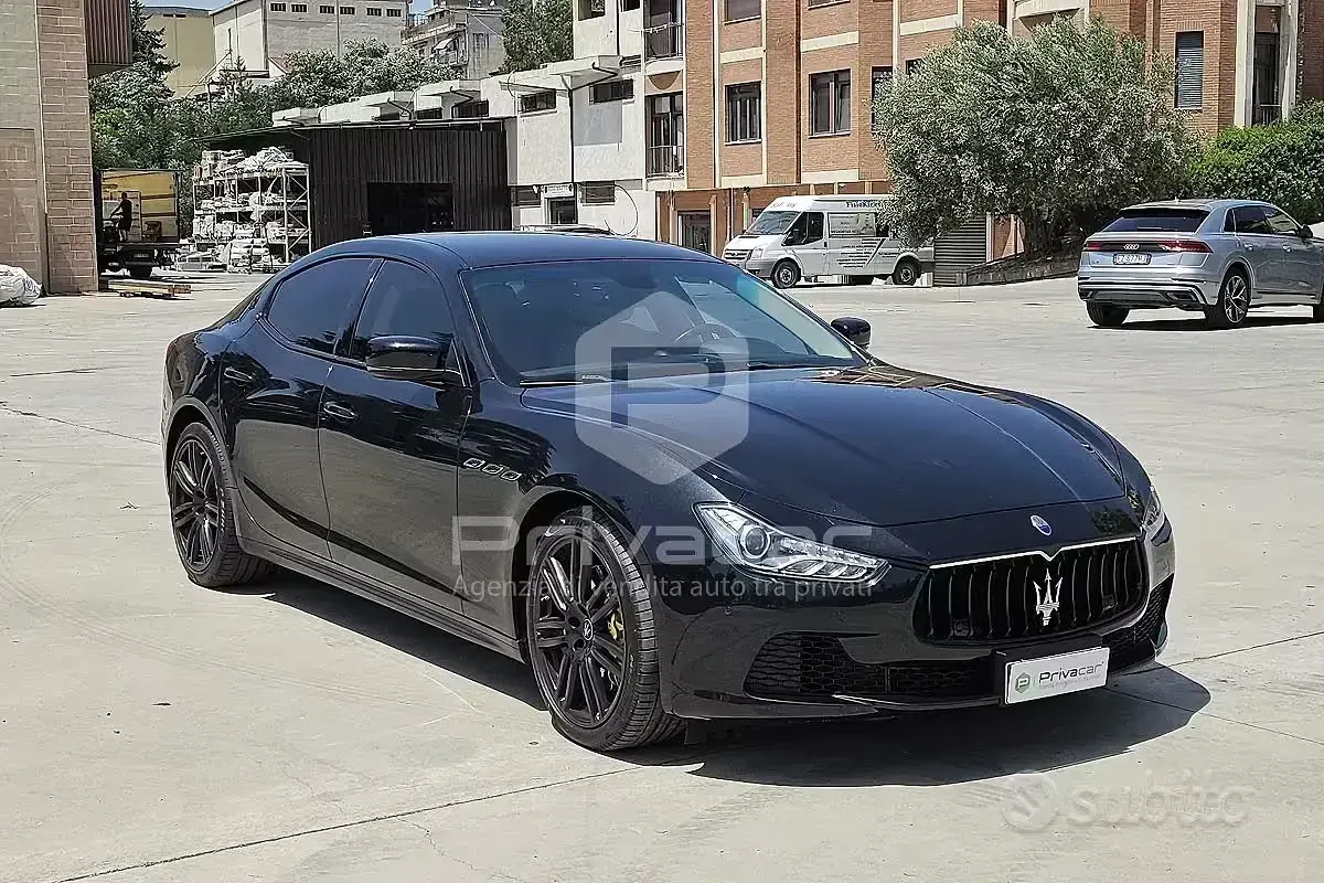 Usata Maserati Ghibli 250 CV (183 kW) 2014 Nero Berlina
