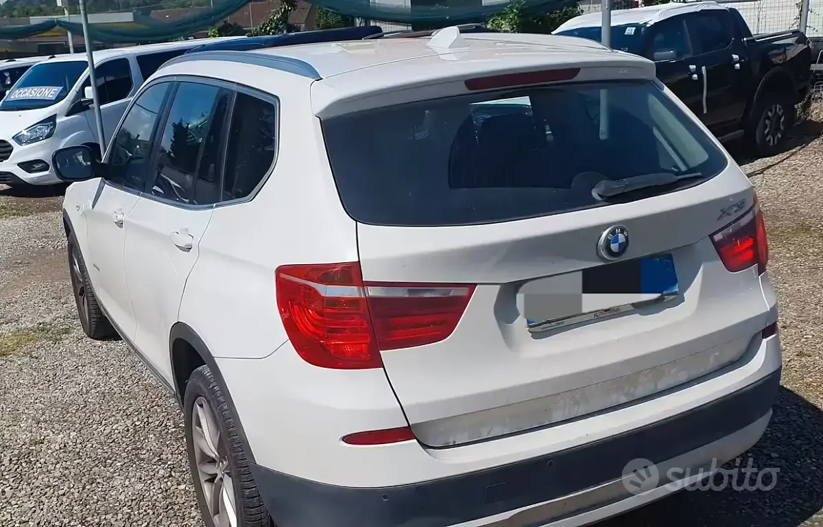 Usata BMW X3 Efficient Dynamics 184 CV (135 kW) 2013 Bianco SUV